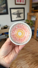 Load image into Gallery viewer, Sunset Mandala Bowl 9