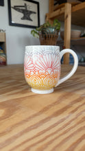 Load image into Gallery viewer, Sunset Mandala Mug 6