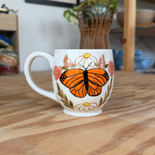 Load image into Gallery viewer, Monarch Garden Mug 3
