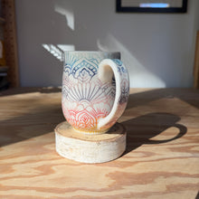 Load image into Gallery viewer, Sunset Mandala Mug 6