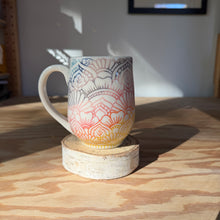 Load image into Gallery viewer, Sunset Mandala Mug 6