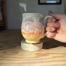 Load image into Gallery viewer, Sunset Mandala Mug 11