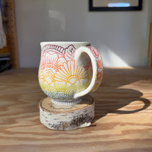 Load image into Gallery viewer, Rainbow Mandala Mug 16