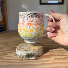 Load image into Gallery viewer, Rainbow Mandala Mug 16