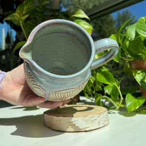 Lilac Drips Moon Phase Pitcher 33