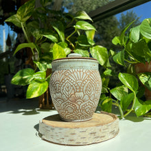 Load image into Gallery viewer, Mandala Jar with Knob Lid 34
