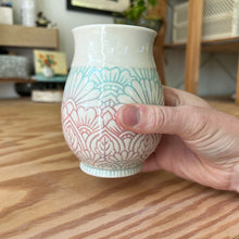 Load image into Gallery viewer, Cotton Candy Sky Mandala Vase
