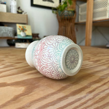 Load image into Gallery viewer, Cotton Candy Sky Mandala Vase
