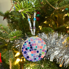 Load image into Gallery viewer, Lavender Mirrorball Ornament 29
