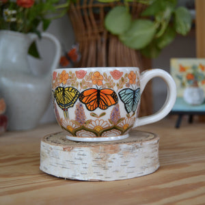 Butterfly Garden Mug 18