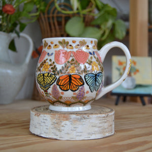 Butterfly Garden Mug 21