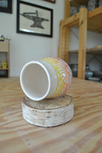 Load image into Gallery viewer, Sunset Mandala Cup 14
