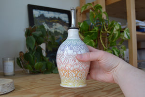 Sunset Mandala Oil Bottle 6