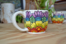 Load image into Gallery viewer, Rainbow Bloom 8oz Mug 1
