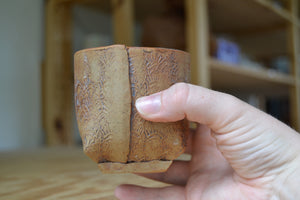 Hand-Built Square-Based Cup   15