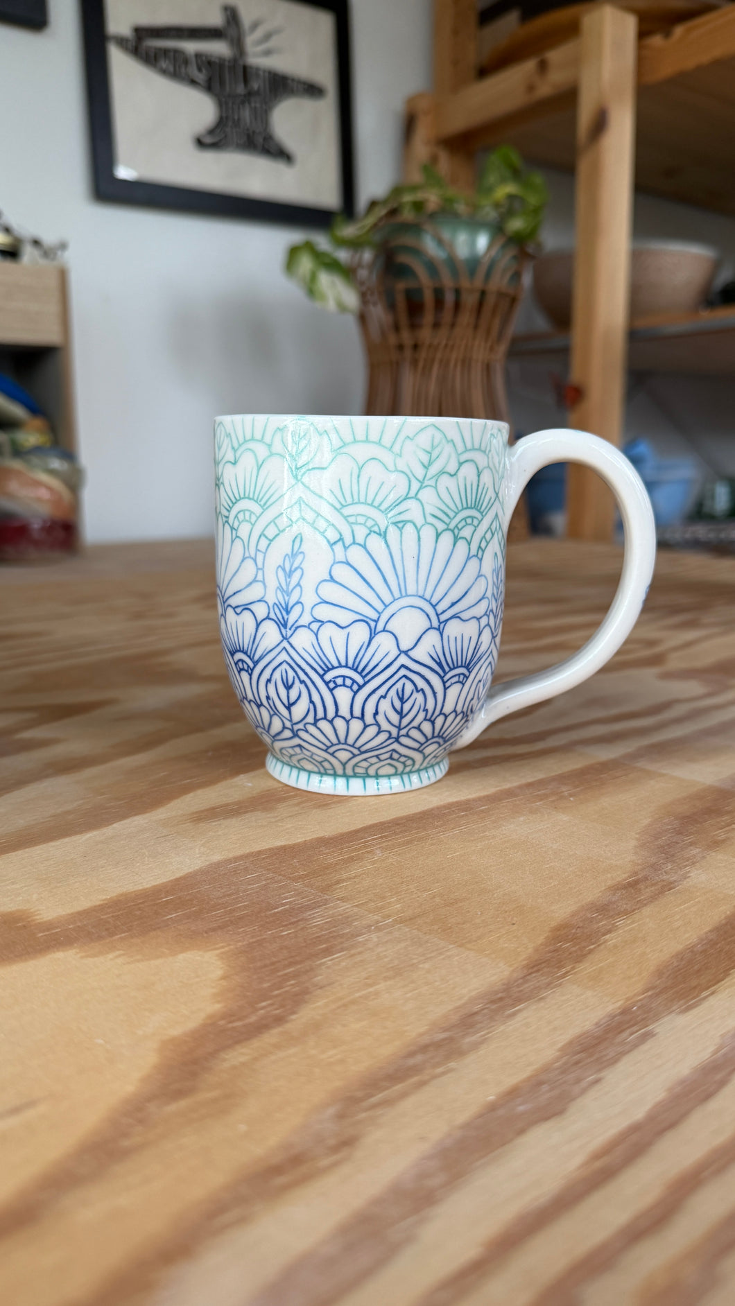 Waves Mandala Mug 8