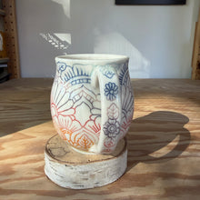 Load image into Gallery viewer, Sunset Mandala Mug 1
