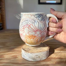 Load image into Gallery viewer, Sunset Mandala Mug 1
