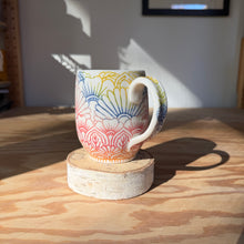 Load image into Gallery viewer, Rainbow Mandala Mug 5
