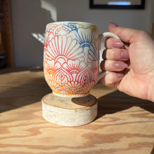 Load image into Gallery viewer, Rainbow Mandala Mug 5
