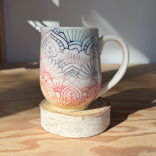 Load image into Gallery viewer, Sunset Mandala Mug 6
