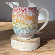 Load image into Gallery viewer, Rainbow Mandala Mug 7
