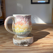 Load image into Gallery viewer, Rainbow Mandala Mug 16
