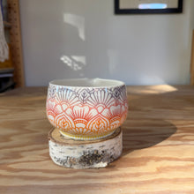 Load image into Gallery viewer, Sunset Mandala Matcha Bowl 17
