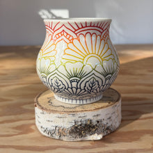 Load image into Gallery viewer, Rainbow Mandala Cup 19
