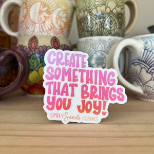 ‘Create Something’ Sticker