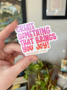 ‘Create Something’ Sticker