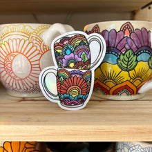 Load image into Gallery viewer, Rainbow Mug Stack Sticker
